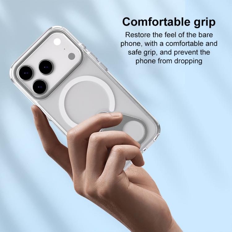 High Transparent MagSafe TPU Phone Case with 360 Degrees Rotating Ring Holder