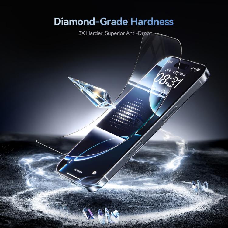 JOYROOM Knight Series 2.5D Full Screen HD Hard Anti-Scratch Tempered Glass Film