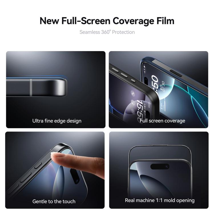 JOYROOM Knight Series 2.5D Full Screen HD Hard Anti-Scratch Tempered Glass Film