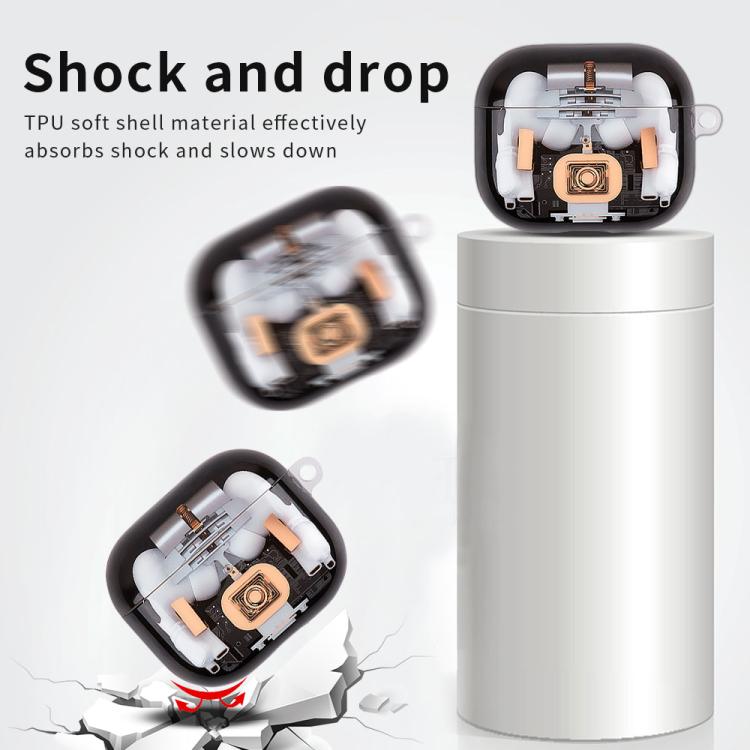 Mechanical Structure Earbuds Box Protective Case