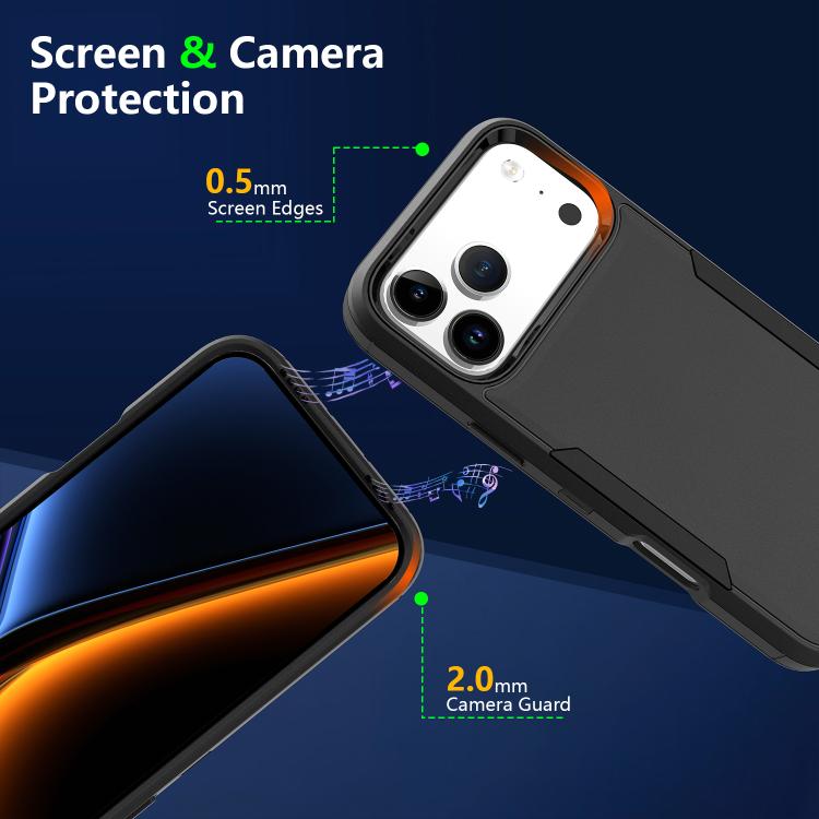 2 in 1 PC Hybrid TPU Phone Case