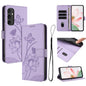 Lotus Embossed Leather Phone Case with Lanyard, For Samsung Galaxy S25 Ultra 5G, For Samsung Galaxy S24 FE 5G, For Samsung Galaxy S24 Ultra 5G, For Samsung Galaxy S23 FE 5G, For Samsung Galaxy S23 Ultra 5G, For Samsung Galaxy S23+ 5G                   ...