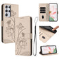 Lotus Embossed Leather Phone Case with Lanyard, For Samsung Galaxy S22 Ultra 5G, For Samsung Galaxy S22+ 5G, For Samsung Galaxy S22 5G, For Samsung Galaxy S21 FE 5G, For Samsung Galaxy S21 5G, For Samsung Galaxy S21+ 5G, For Samsung Galaxy S21 Ultra 5G