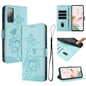 Lotus Embossed Leather Phone Case with Lanyard, For Samsung Galaxy S25 Ultra 5G, For Samsung Galaxy S24 FE 5G, For Samsung Galaxy S24 Ultra 5G, For Samsung Galaxy S23 FE 5G, For Samsung Galaxy S23 Ultra 5G, For Samsung Galaxy S23+ 5G                   ...