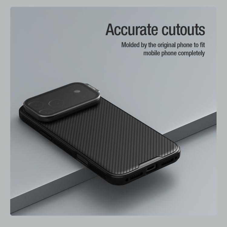 NILLKIN Black Mirror Prop CD Texture Transparent Mirror Cover Phone Case