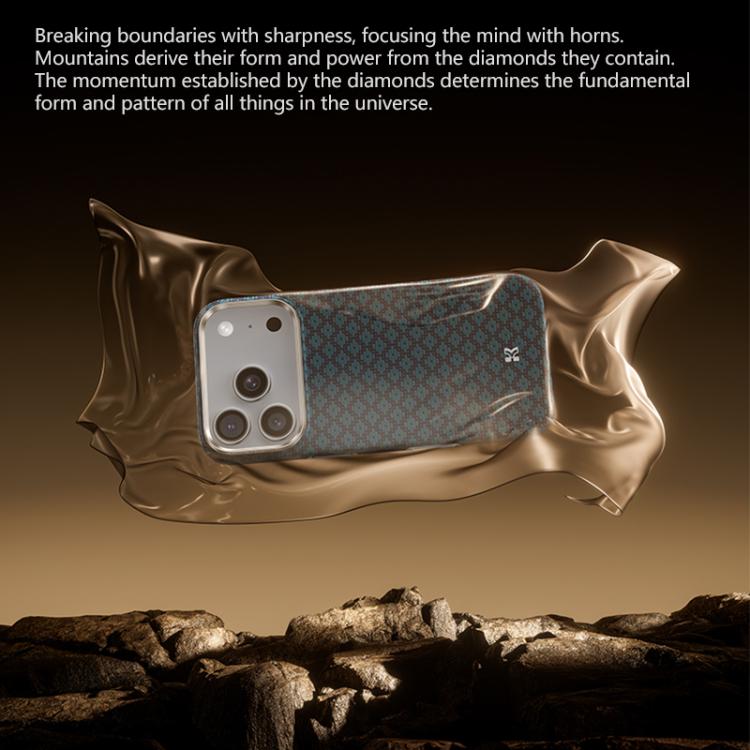 Benks Color Shield C1 Classic Kevlar Woven Diamond MagSafe Phone Case