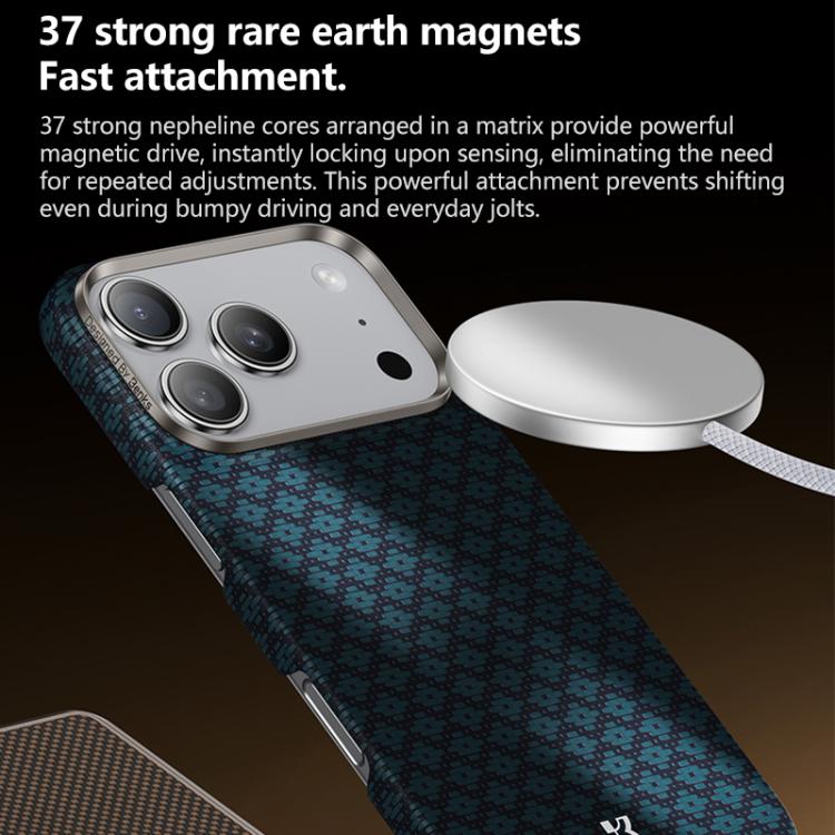 Benks Color Shield C1 Classic Kevlar Woven Diamond MagSafe Phone Case