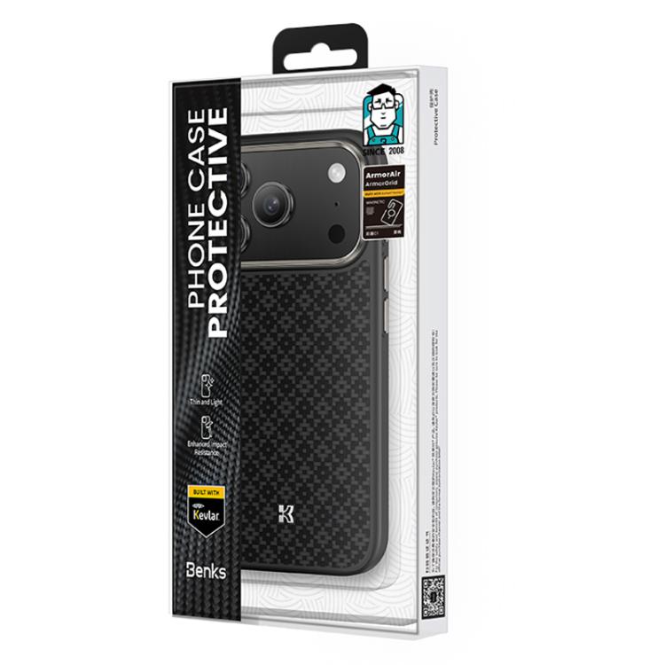 Benks Y2 Kevlar All-inclusive MagSafe Magnetic Diamond Phone Case