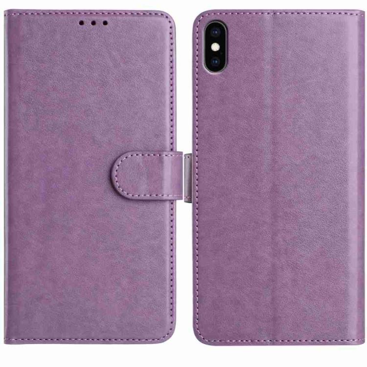 Lambskin 8-card Slot Leather Phone Case