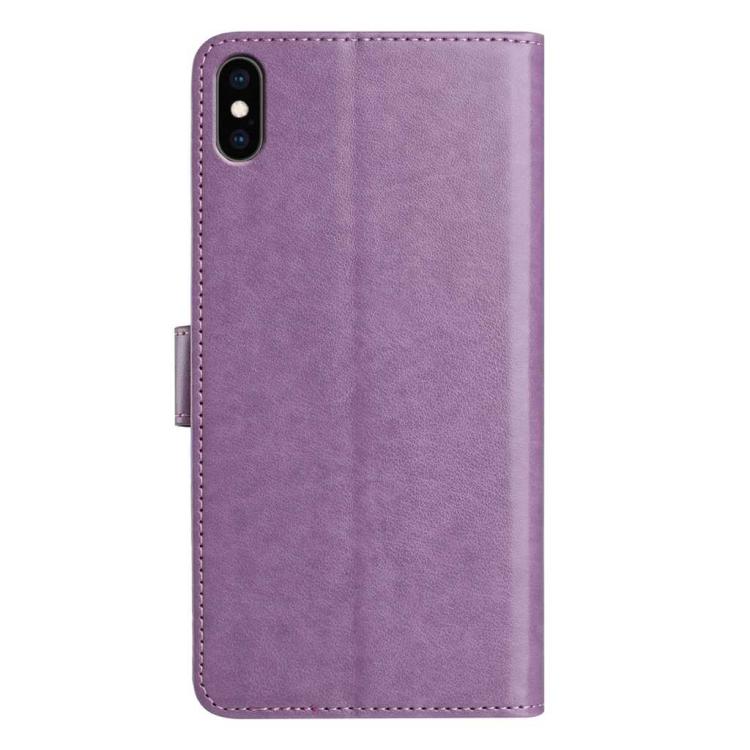 Lambskin 8-card Slot Leather Phone Case