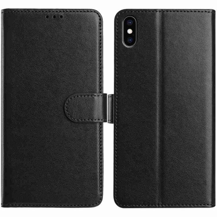 Lambskin 8-card Slot Leather Phone Case