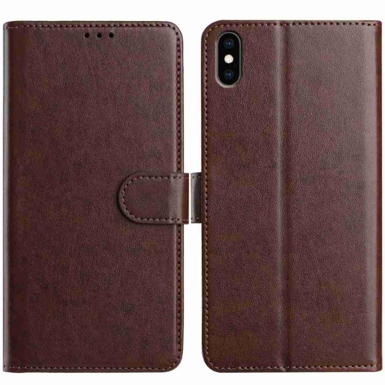 Lambskin 8-card Slot Leather Phone Case