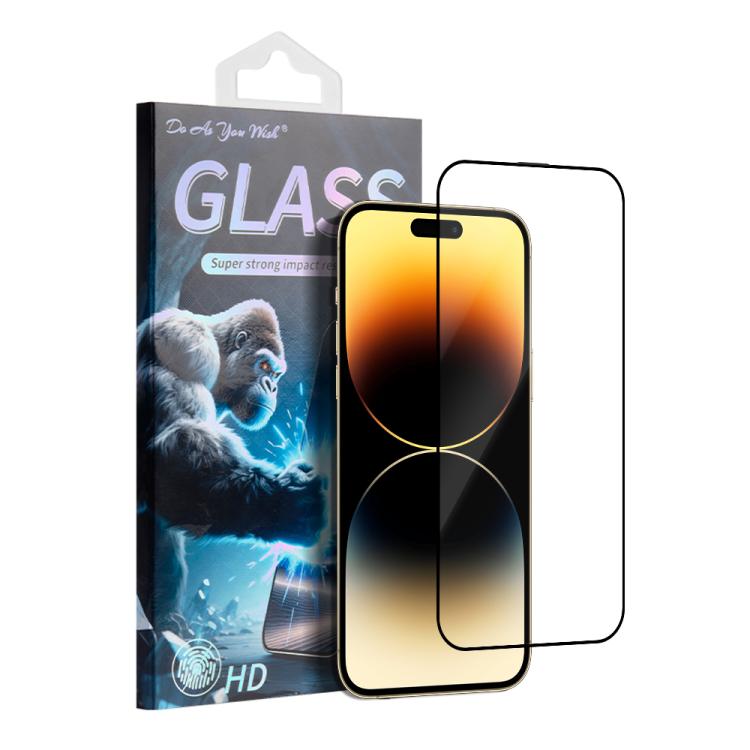 Do As You Wish Silk Screen Printed HD Tempered Glass Film