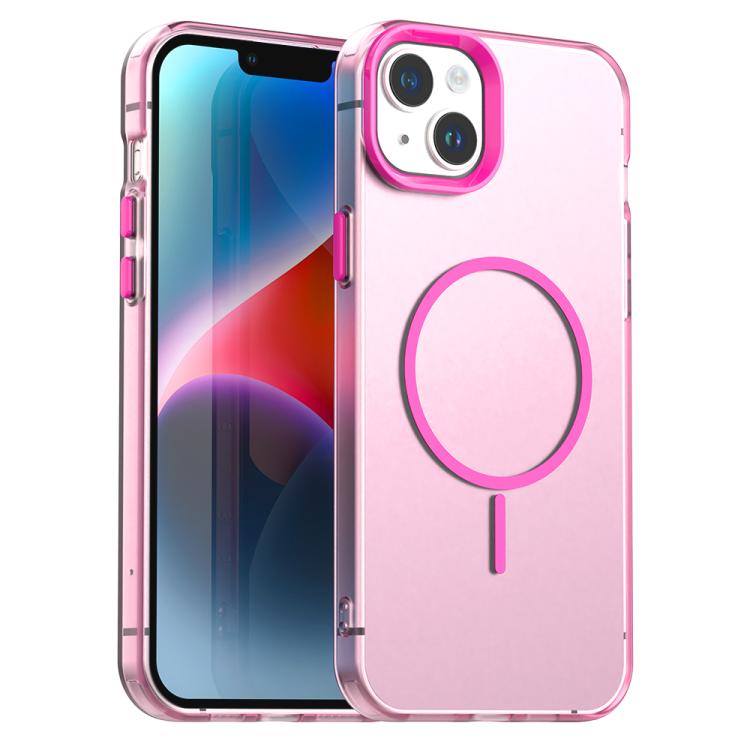 Candy Fine Circle Magsafe PC Hybrid TPU Phone Case