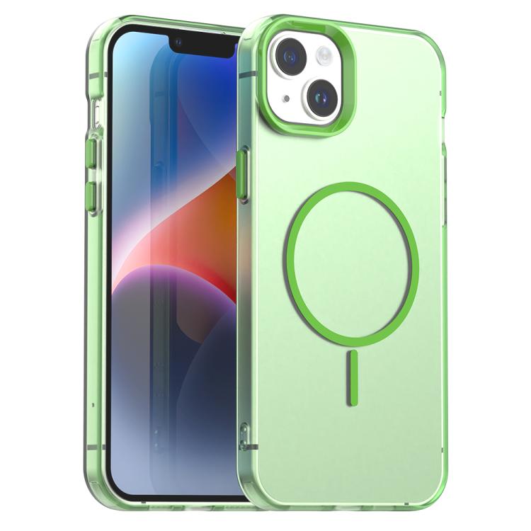 Candy Fine Circle Magsafe PC Hybrid TPU Phone Case