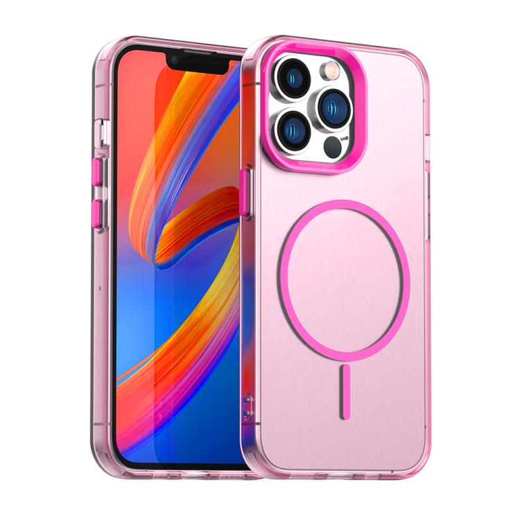 Candy Fine Circle Magsafe PC Hybrid TPU Phone Case