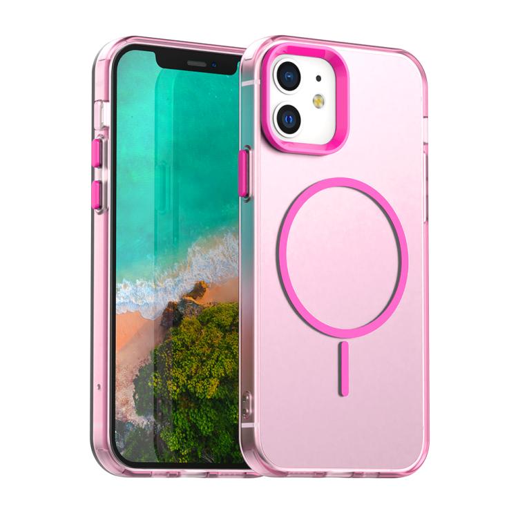 Candy Fine Circle Magsafe PC Hybrid TPU Phone Case