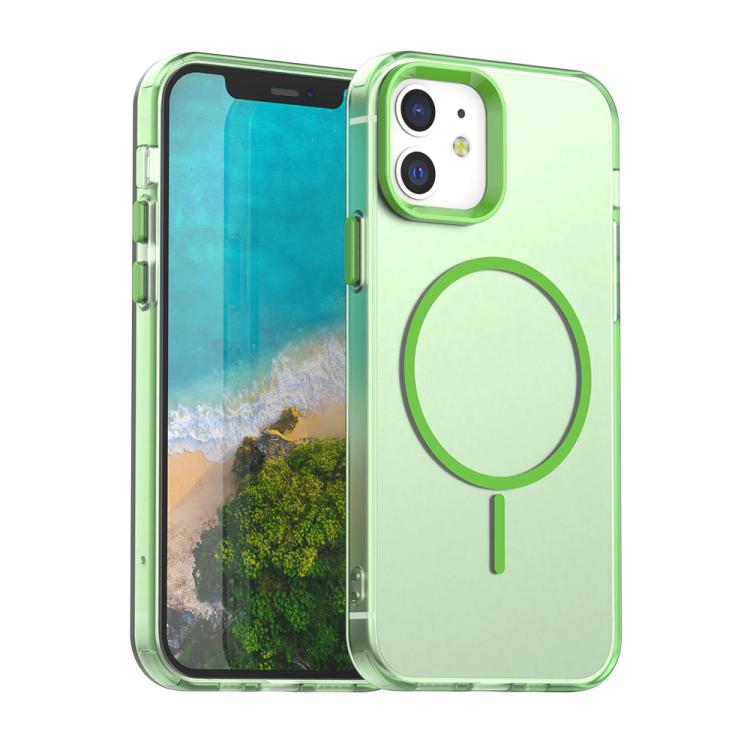 Candy Fine Circle Magsafe PC Hybrid TPU Phone Case