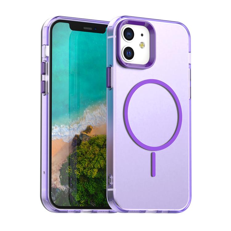 Candy Fine Circle Magsafe PC Hybrid TPU Phone Case