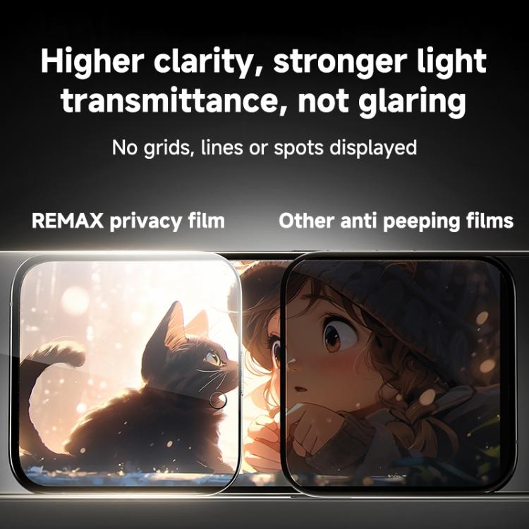 REMAX Future Ultra-Soft Series WL-03 Privacy Tempered Glass Film
