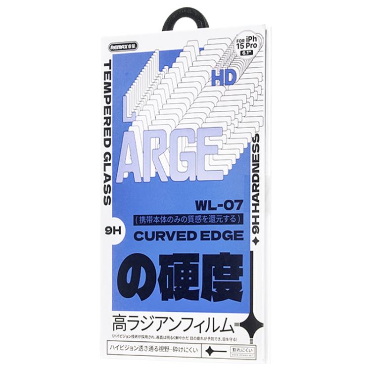 REMAX Future Series WL-07 Large Arc Edge HD Tempered Glass Film
