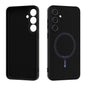 ABEEL Skin-friendly Feel Magsafe Liquid Silicone Phone Case, For Samsung Galaxy S24 FE 5G, For Samsung Galaxy S24 Ultra 5G, For Samsung Galaxy S24+ 5G, For Samsung Galaxy S24 5G