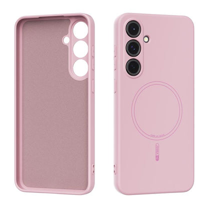 ABEEL Skin-friendly Feel Magsafe Liquid Silicone Phone Case, For Samsung Galaxy S24 FE 5G, For Samsung Galaxy S24 Ultra 5G, For Samsung Galaxy S24+ 5G, For Samsung Galaxy S24 5G