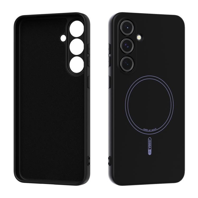 ABEEL Skin-friendly Feel Magsafe Liquid Silicone Phone Case, For Samsung Galaxy S24 FE 5G, For Samsung Galaxy S24 Ultra 5G, For Samsung Galaxy S24+ 5G, For Samsung Galaxy S24 5G