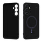 ABEEL Skin-friendly Feel Magsafe Liquid Silicone Phone Case, For Samsung Galaxy S24 FE 5G, For Samsung Galaxy S24 Ultra 5G, For Samsung Galaxy S24+ 5G, For Samsung Galaxy S24 5G