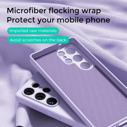 ABEEL Skin-friendly Feel Magsafe Liquid Silicone Phone Case, For Samsung Galaxy S24 FE 5G, For Samsung Galaxy S24 Ultra 5G, For Samsung Galaxy S24+ 5G, For Samsung Galaxy S24 5G