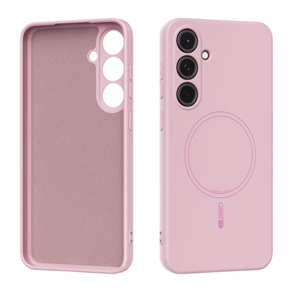 ABEEL Skin-friendly Feel Magsafe Liquid Silicone Phone Case, For Samsung Galaxy S24 FE 5G, For Samsung Galaxy S24 Ultra 5G, For Samsung Galaxy S24+ 5G, For Samsung Galaxy S24 5G
