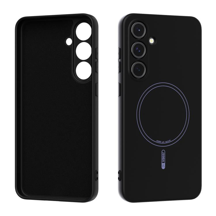 ABEEL Skin-friendly Feel Magsafe Liquid Silicone Phone Case, For Samsung Galaxy S24 FE 5G, For Samsung Galaxy S24 Ultra 5G, For Samsung Galaxy S24+ 5G, For Samsung Galaxy S24 5G