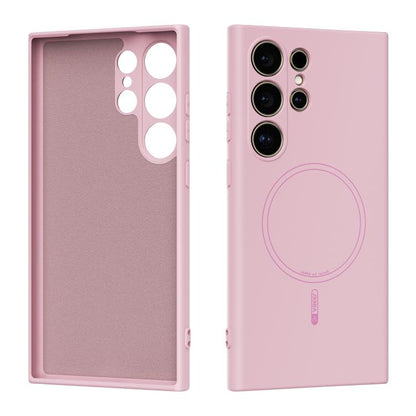 ABEEL Skin-friendly Feel Magsafe Liquid Silicone Phone Case, For Samsung Galaxy S24 FE 5G, For Samsung Galaxy S24 Ultra 5G, For Samsung Galaxy S24+ 5G, For Samsung Galaxy S24 5G