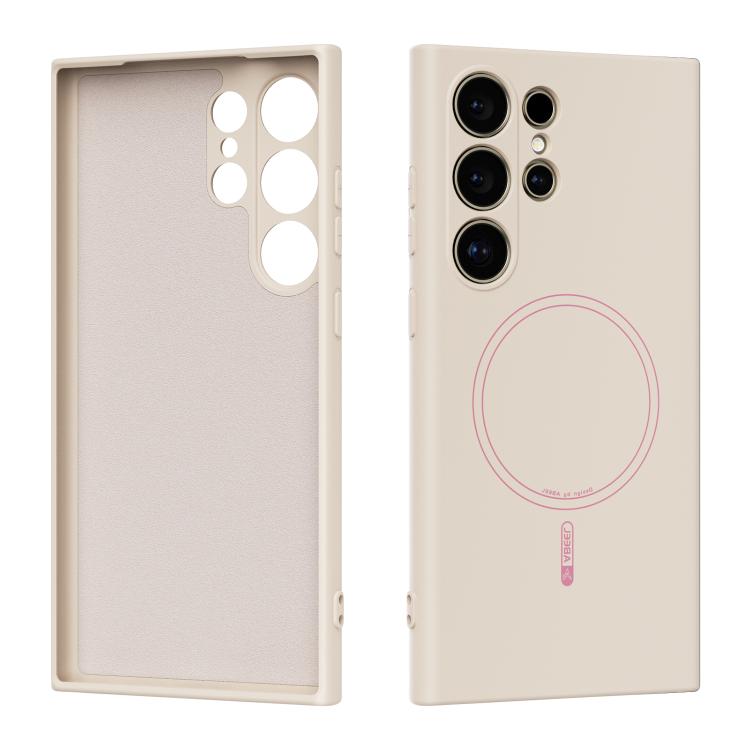 ABEEL Skin-friendly Feel Magsafe Liquid Silicone Phone Case, For Samsung Galaxy S24 FE 5G, For Samsung Galaxy S24 Ultra 5G, For Samsung Galaxy S24+ 5G, For Samsung Galaxy S24 5G