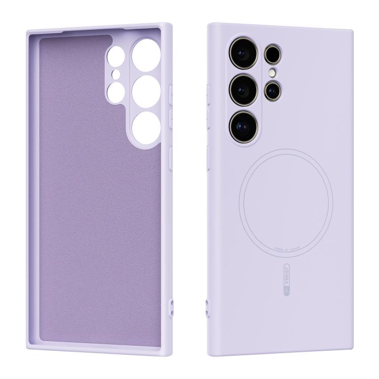 ABEEL Skin-friendly Feel Magsafe Liquid Silicone Phone Case, For Samsung Galaxy S24 FE 5G, For Samsung Galaxy S24 Ultra 5G, For Samsung Galaxy S24+ 5G, For Samsung Galaxy S24 5G