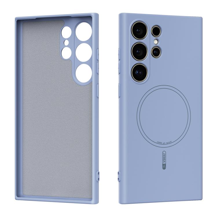 ABEEL Skin-friendly Feel Magsafe Liquid Silicone Phone Case, For Samsung Galaxy S24 FE 5G, For Samsung Galaxy S24 Ultra 5G, For Samsung Galaxy S24+ 5G, For Samsung Galaxy S24 5G