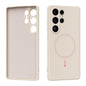 ABEEL Skin-friendly Feel Magsafe Liquid Silicone Phone Case, For Samsung Galaxy S26+ 5G, For Samsung Galaxy S26 Edge 5G, For Samsung Galaxy S26 Ultra 5G, For Samsung Galaxy S26 5G, For Samsung Galaxy S25 Edge 5G, For Samsung Galaxy S25 5G              ...