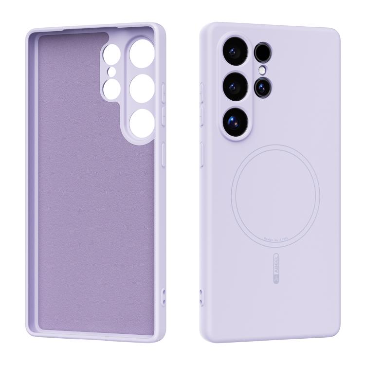 ABEEL Skin-friendly Feel Magsafe Liquid Silicone Phone Case, For Samsung Galaxy S26+ 5G, For Samsung Galaxy S26 Edge 5G, For Samsung Galaxy S26 Ultra 5G, For Samsung Galaxy S26 5G, For Samsung Galaxy S25 Edge 5G, For Samsung Galaxy S25 5G              ...