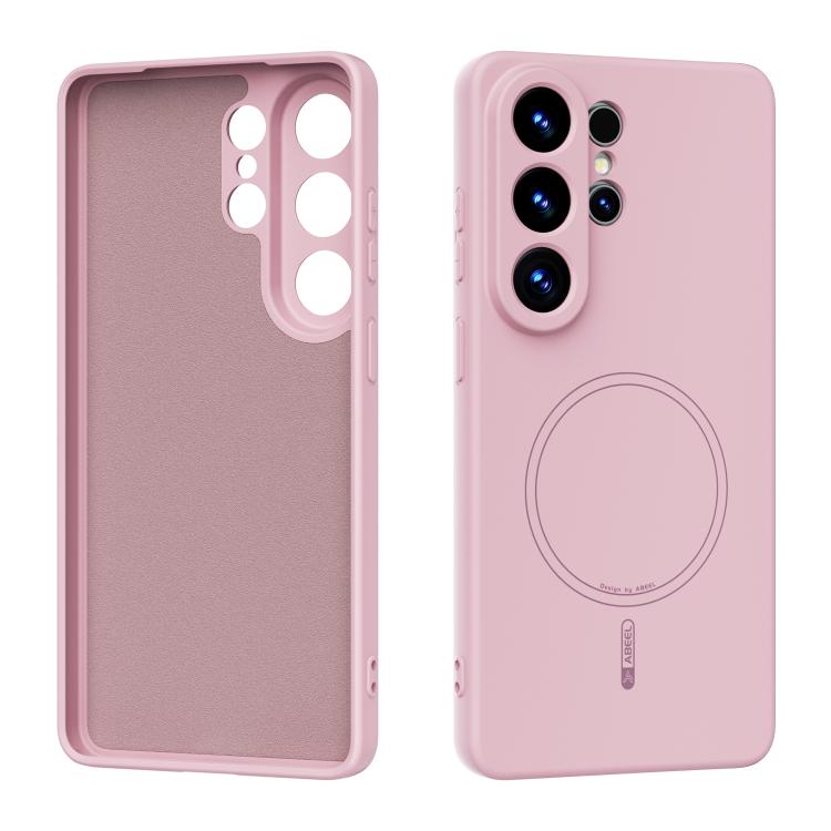 ABEEL Skin-friendly Feel Magsafe Liquid Silicone Phone Case, For Samsung Galaxy S26+ 5G, For Samsung Galaxy S26 Edge 5G, For Samsung Galaxy S26 Ultra 5G, For Samsung Galaxy S26 5G, For Samsung Galaxy S25 Edge 5G, For Samsung Galaxy S25 5G              ...