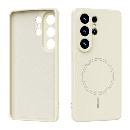 ABEEL Skin-friendly Feel Magsafe Liquid Silicone Phone Case, For Samsung Galaxy S26+ 5G, For Samsung Galaxy S26 Edge 5G, For Samsung Galaxy S26 Ultra 5G, For Samsung Galaxy S26 5G, For Samsung Galaxy S25 Edge 5G, For Samsung Galaxy S25 5G              ...
