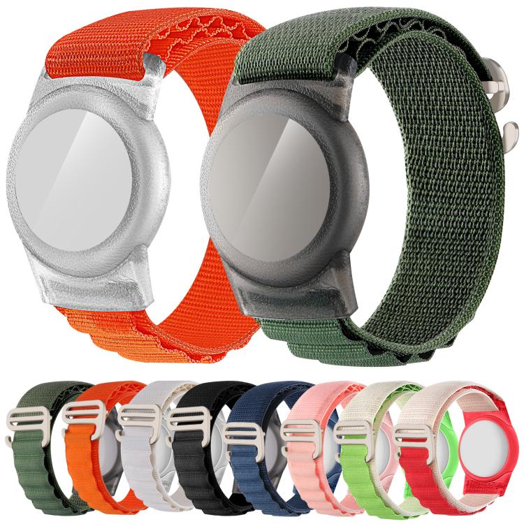 xDfind Silver Buckle Loop Nylon Band Style Anti-lost Tracker Protective Cover