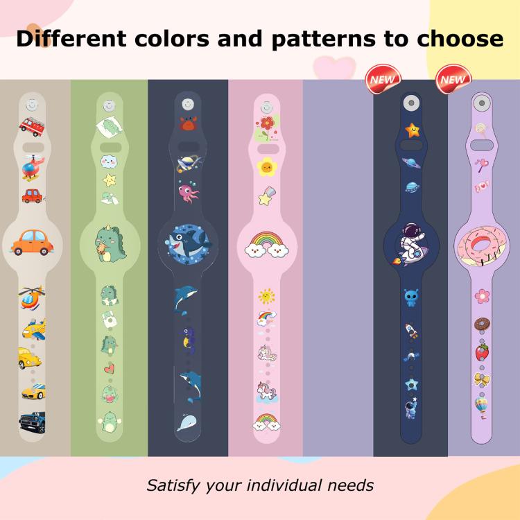 xDfind Cartoon Silicone Band Style Anti-lost Tracker Protective Cover