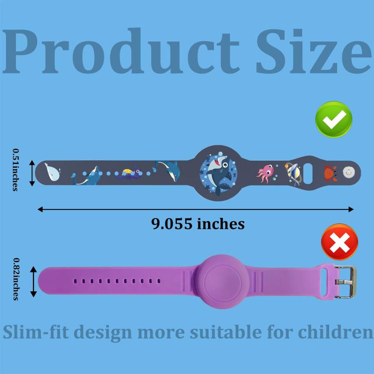 xDfind Cartoon Silicone Band Style Anti-lost Tracker Protective Cover