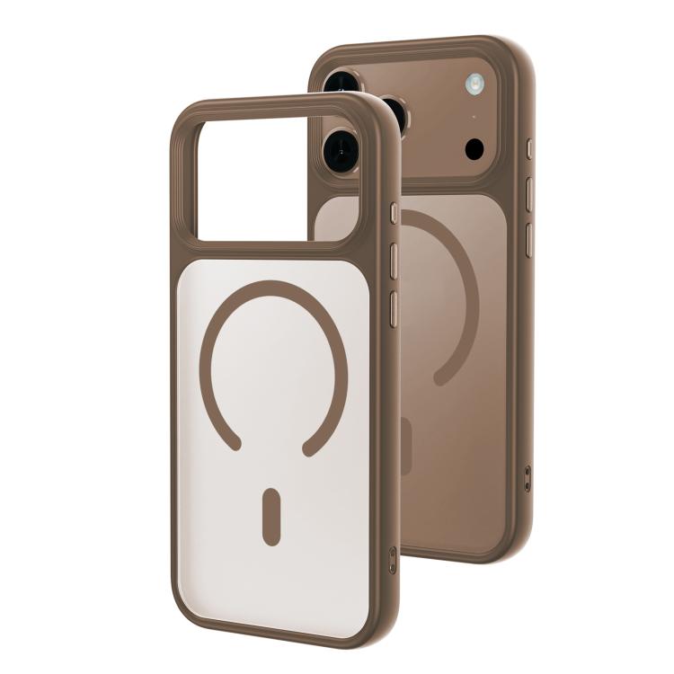 Oil-spray Skin Feel MagSafe PC Hybrid TPU Phone Case