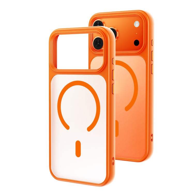 Oil-spray Skin Feel MagSafe PC Hybrid TPU Phone Case