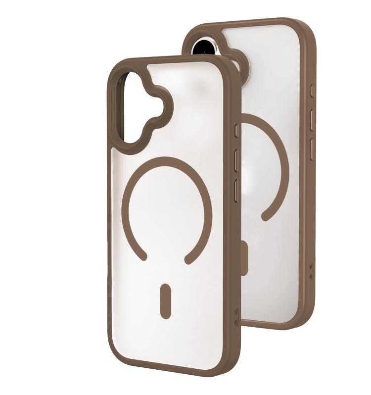 Oil-spray Skin Feel MagSafe PC Hybrid TPU Phone Case