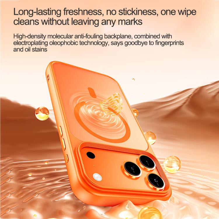 Oil-spray Skin Feel MagSafe PC Hybrid TPU Phone Case