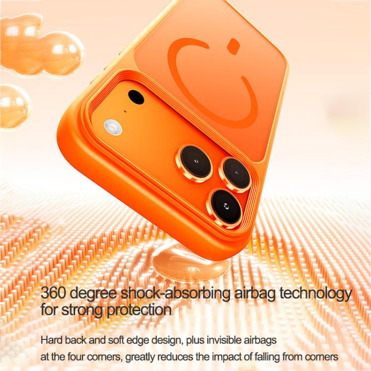 Oil-spray Skin Feel MagSafe PC Hybrid TPU Phone Case