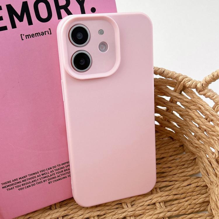 Precision Hole Camera Frame Solid Color Phone Case