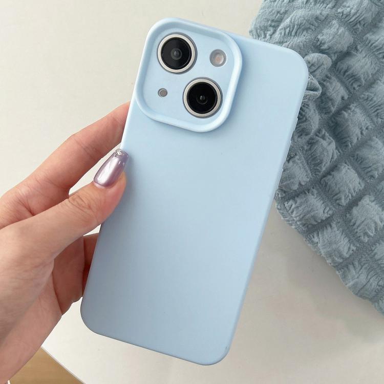Precision Hole Camera Frame Solid Color Phone Case